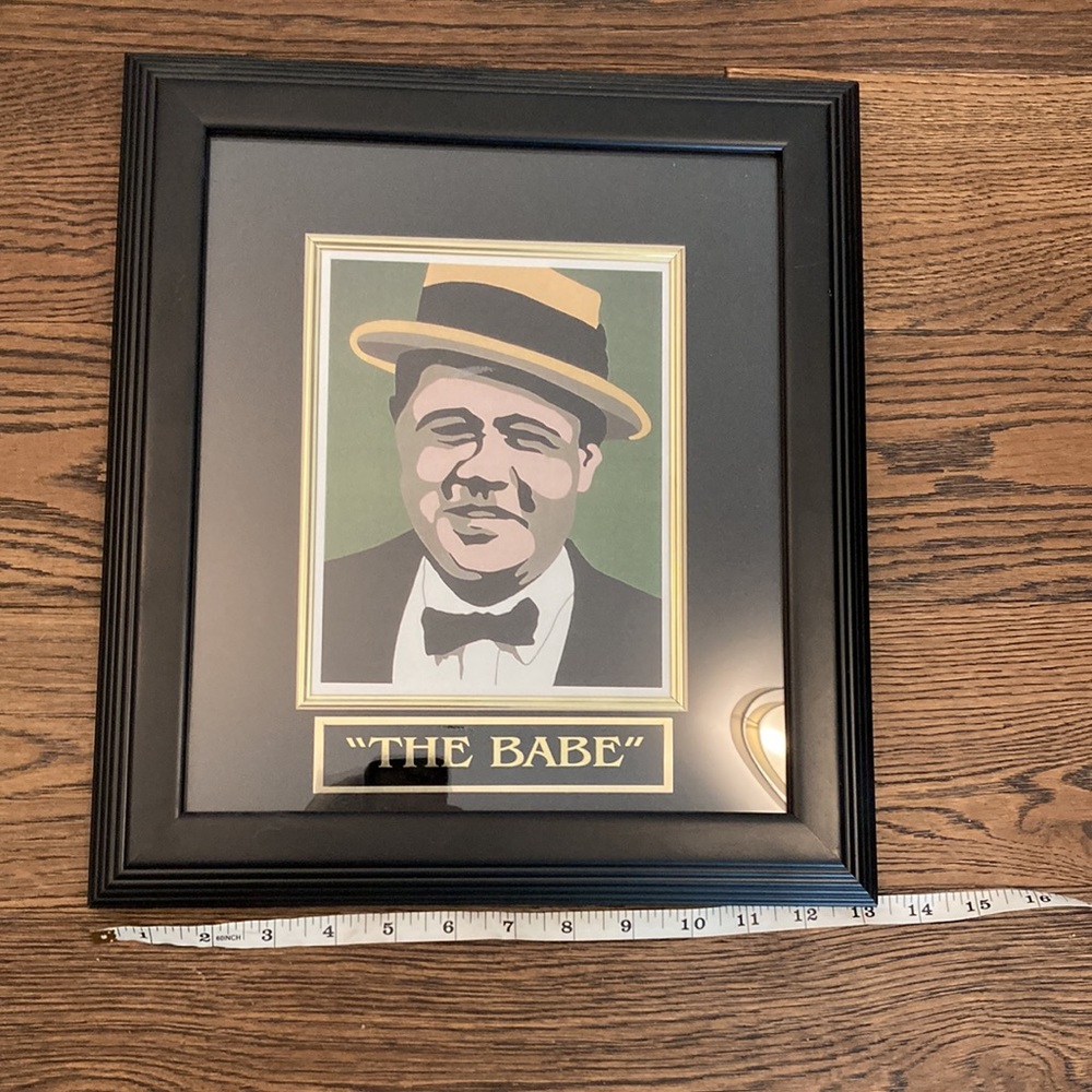 Babe Ruth Framed Photo - Picture 2 of 3